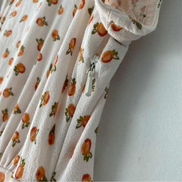 Free People Orange Print Jumpsuit - Picture 8 of 10